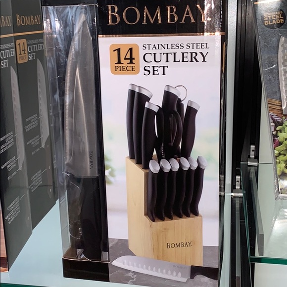 Bombay 14 piece stainless steel cutlery set - Picture 1 of 3